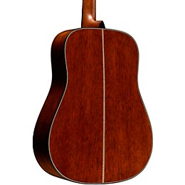 Martin Custom Shop 18 Style Adirondack Spruce-Mahogany Herringbone Dreadnought Acoustic Guitar Ambertone