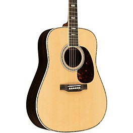 Martin Custom Shop 41 Style Spruce-Ziricote Dreadnought Acoustic Guitar Natural