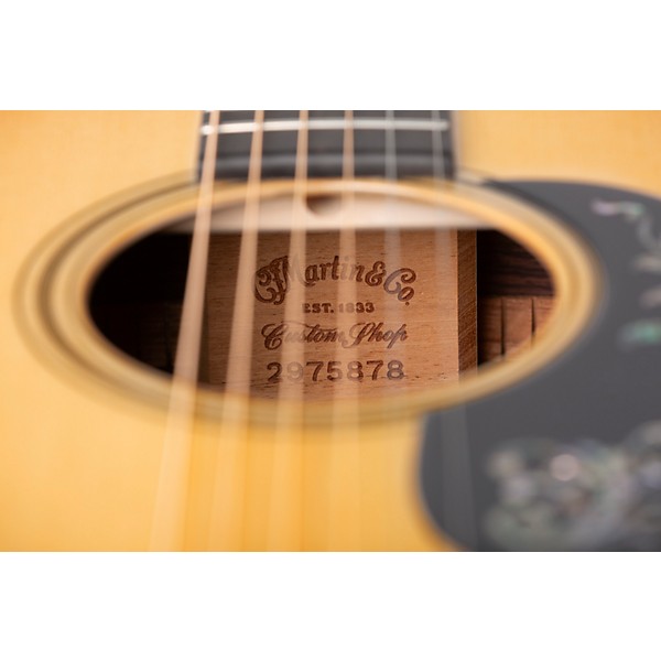 Martin Custom Shop 18 Style Italian Alpine Spruce VTS-Wild Grain East Indian Rosewood Dreadnought Acoustic Guitar Toasted ...