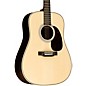 Martin Custom Shop 28 Style European High Altitude Spruce-Ziricote Dreadnought Acoustic Guitar Natural thumbnail