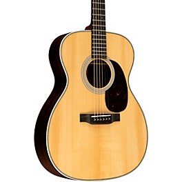 Martin Custom Shop 28 Style Adirondack Spruce VTS-Wild Grain East Indian Rosewood OM Acoustic Guitar Natural