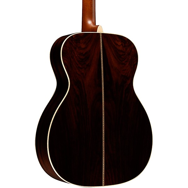 Martin Custom Shop 28 Style Adirondack Spruce VTS-Wild Grain East Indian Rosewood OM Acoustic Guitar Natural