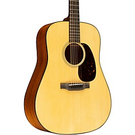 Martin Custom Shop 18 Style Adirondack Spruce-Flamed Mahogany Dreadnought Acoustic Guitar Aged Toner