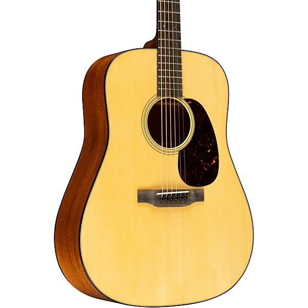 Martin Custom Shop 18 Style Adirondack Spruce-Flamed Mahogany Dreadnought Acoustic Guitar Aged Toner