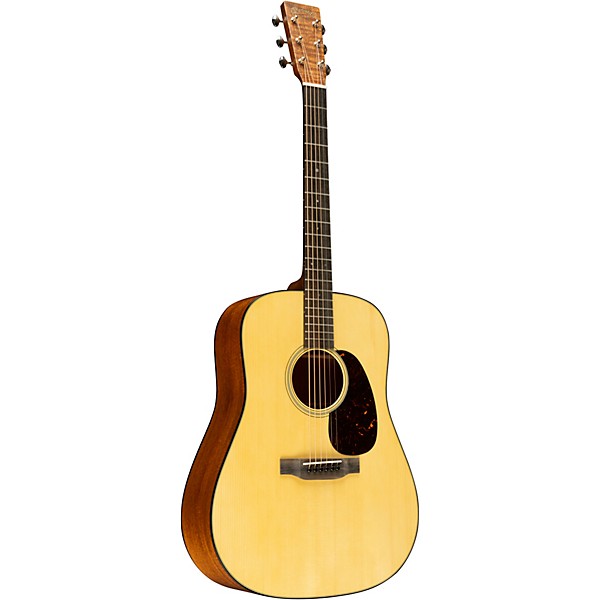 Martin Custom Shop 18 Style Adirondack Spruce-Flamed Mahogany Dreadnought Acoustic Guitar Aged Toner