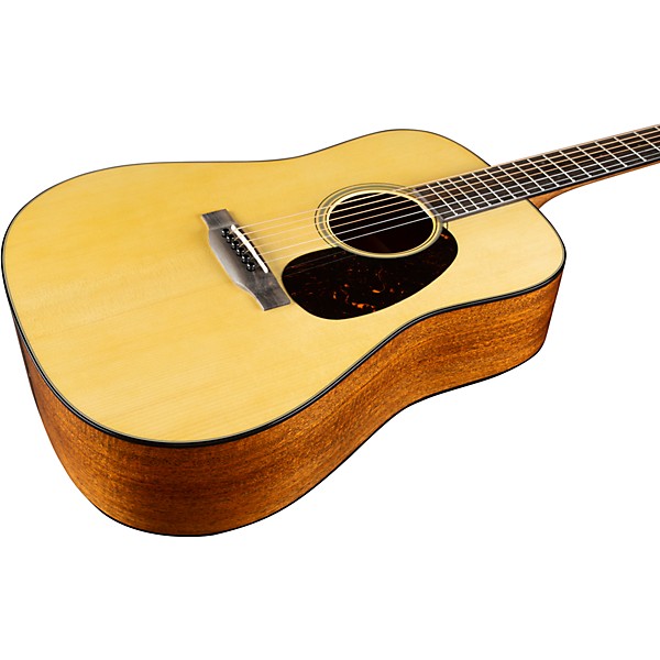 Martin Custom Shop 18 Style Adirondack Spruce-Flamed Mahogany Dreadnought Acoustic Guitar Aged Toner