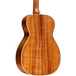 Martin Custom Shop 28 Style All Highly Flamed Koa Concert Acoustic Guitar Natural