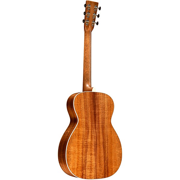 Martin Custom Shop 28 Style All Highly Flamed Koa Concert Acoustic Guitar Natural