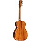 Martin Custom Shop 28 Style All Highly Flamed Koa Concert Acoustic Guitar Natural