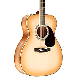 Martin Custom Shop 41 Style European High Altitude Spruce-AAA Pacific Big Leaf Maple Jumbo Acoustic Guitar Toasted Burst