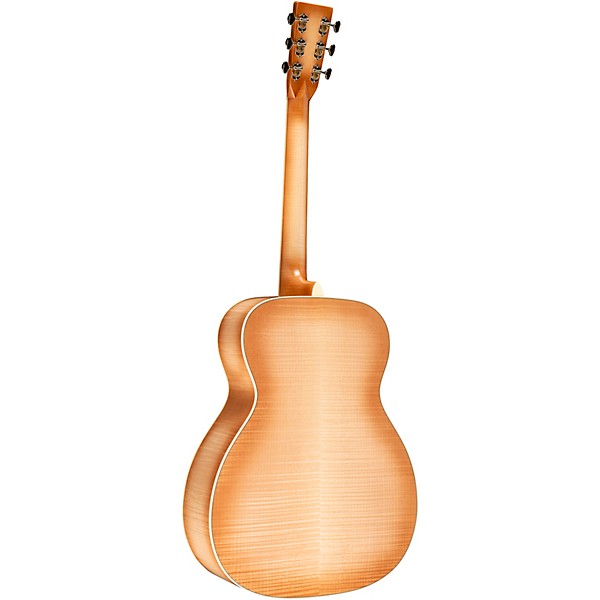 Martin Custom Shop 41 Style European High Altitude Spruce-AAA Pacific Big Leaf Maple Jumbo Acoustic Guitar Toasted Burst