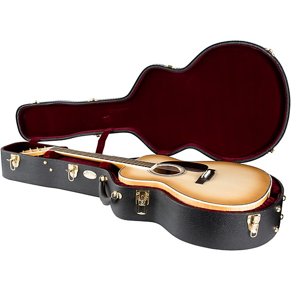 Martin Custom Shop 41 Style European High Altitude Spruce-AAA Pacific Big Leaf Maple Jumbo Acoustic Guitar Toasted Burst