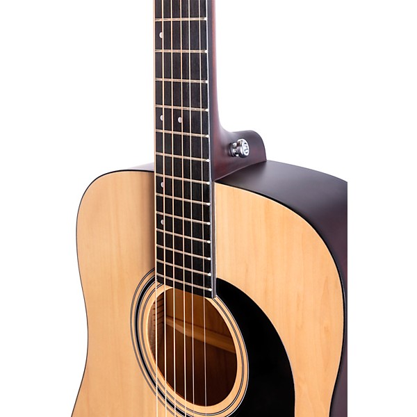 Open Box Mitchell Launch D75S Starter Dreadnought Acoustic Guitar Level 1 Natural