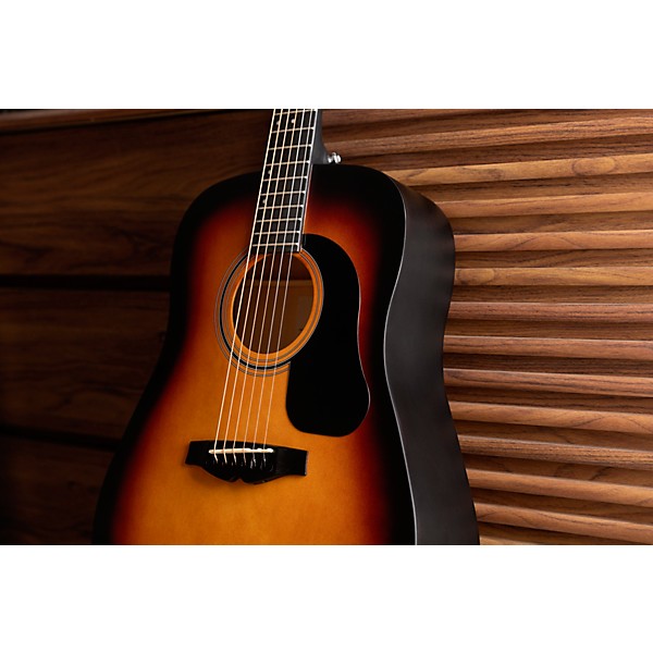 Mitchell Launch D75S Starter Dreadnought Acoustic Guitar Sunburst