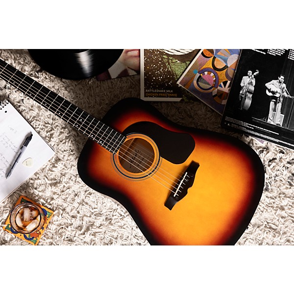 Mitchell Launch D75S Starter Dreadnought Acoustic Guitar Sunburst