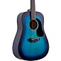 Mitchell Launch D75S Starter Dreadnought Acoustic Guitar Blue Burst | Guitar Center