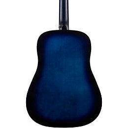 Mitchell Launch D75S Starter Dreadnought Acoustic Guitar Blue Burst