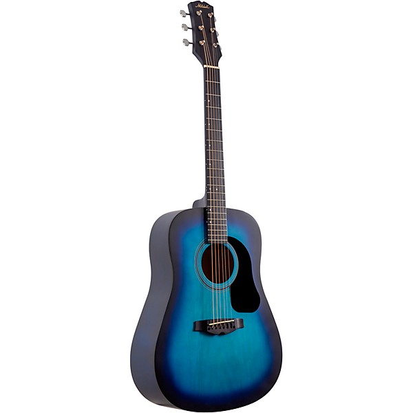 Mitchell Launch D75S Starter Dreadnought Acoustic Guitar Blue Burst