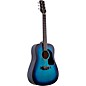 Mitchell Launch D75S Starter Dreadnought Acoustic Guitar Blue Burst