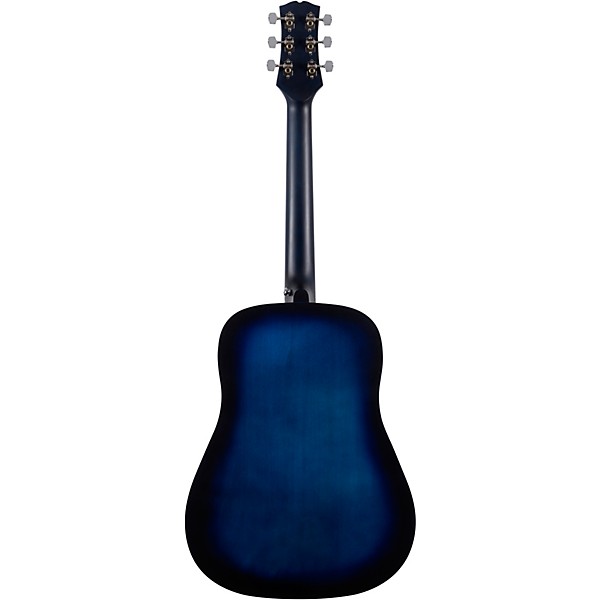Mitchell Launch D75S Starter Dreadnought Acoustic Guitar Blue Burst