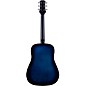 Mitchell Launch D75S Starter Dreadnought Acoustic Guitar Blue Burst