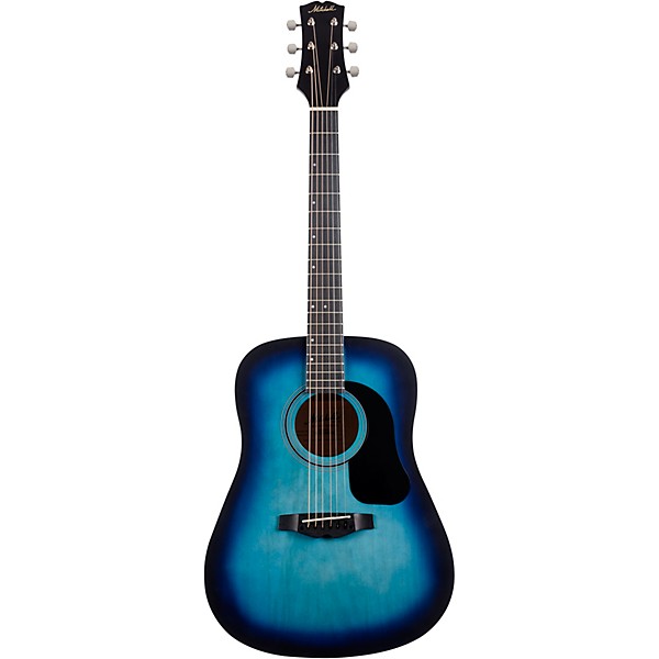 Mitchell Launch D75S Starter Dreadnought Acoustic Guitar Blue Burst