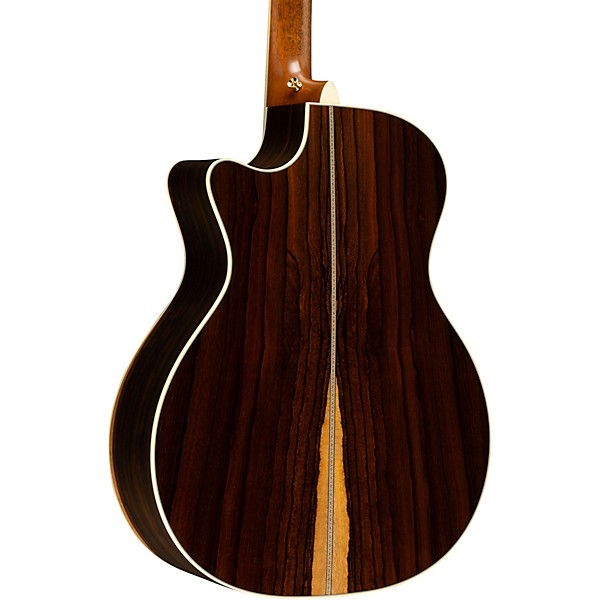 Martin Custom Shop 41 Style Adirondack Spruce-Ziricote Grand Performance Acoustic-Electric Guitar Natural