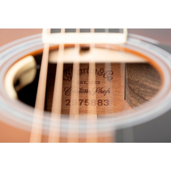 Martin Custom Shop 41 Style Adirondack Spruce-Ziricote Grand Performance Acoustic-Electric Guitar Ambertone