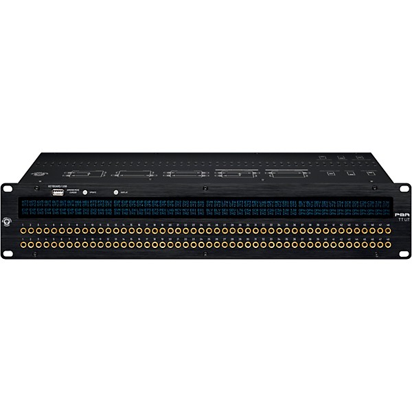 Black Lion Audio PBR TT LIT 96-Point Gold-Plated TT/DB-25 Patchbay
