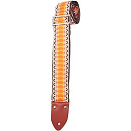 Henry Heller Cotton Series Vintage Guitar Strap Cream