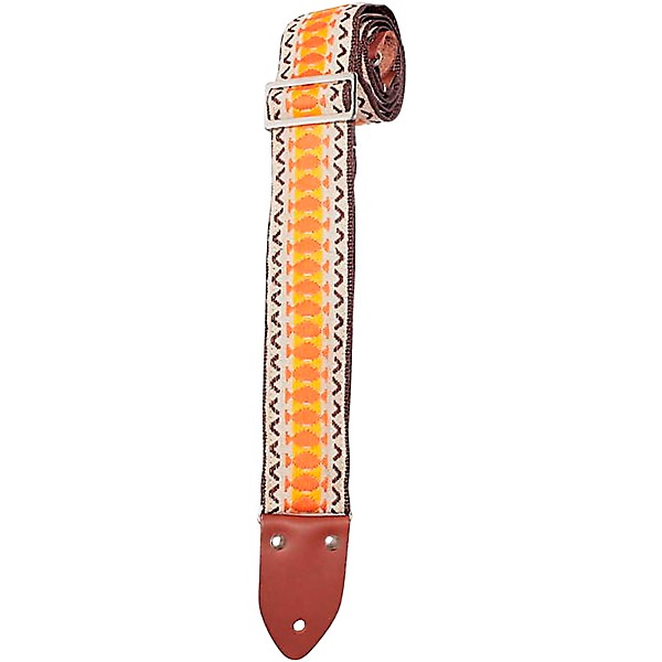 Henry Heller Cotton Series Vintage Guitar Strap Cream