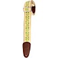 Henry Heller Jacquard Deluxe Series Guitar Strap Yellow thumbnail