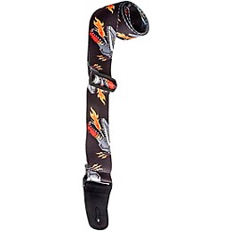 Henry Heller Nylon Series Artist Sublimation T-Rex Guitar Strap