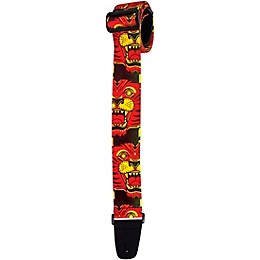 Henry Heller Nylon Series Artist Sublimation Tiger Guitar Strap