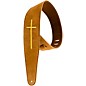 Henry Heller Suede Cross Series Guitar Strap Brown thumbnail