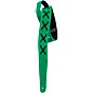 Henry Heller Suede With X's Guitar Strap Green 2 in. thumbnail