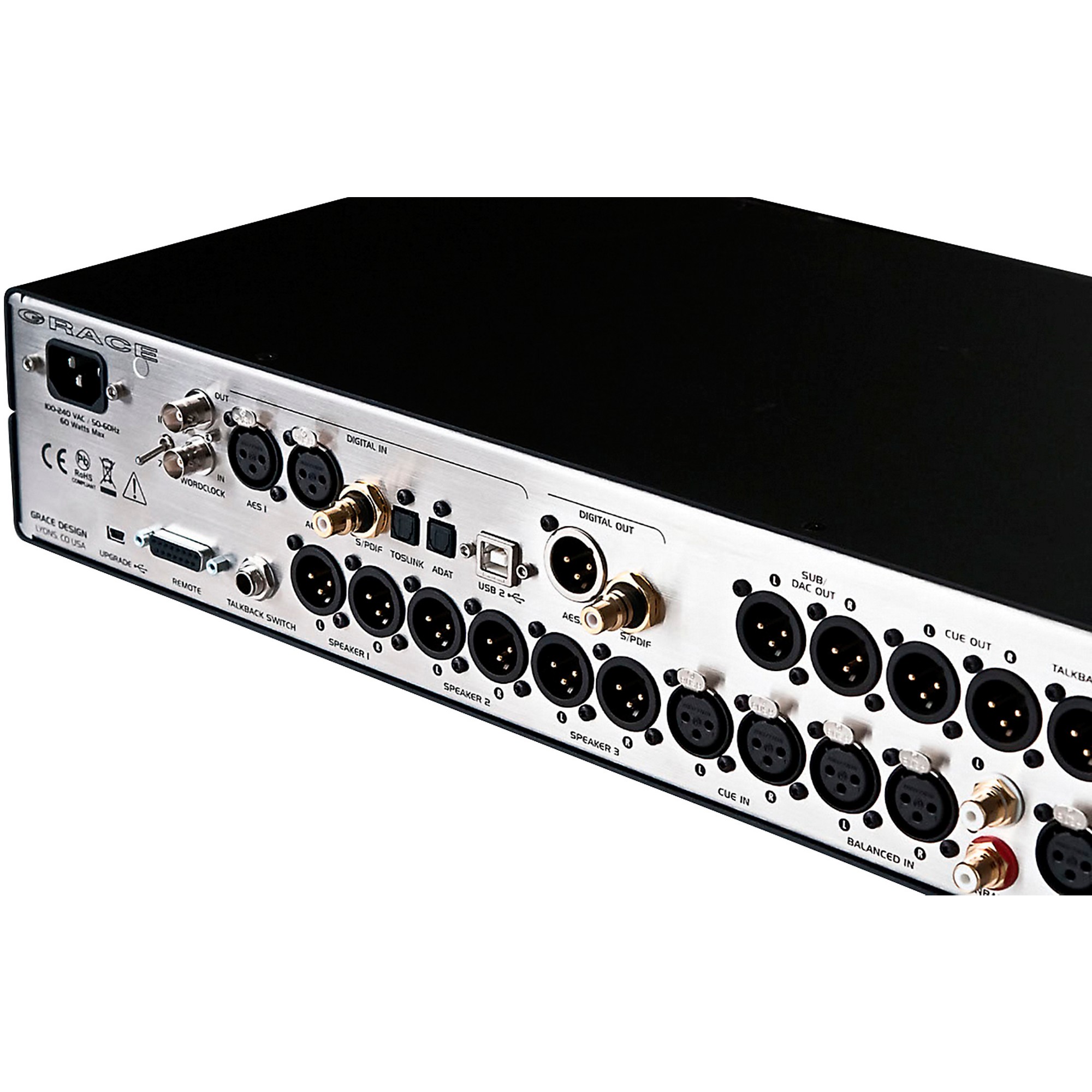 Grace Design m905-BK Monitor Control System With Remote | Guitar