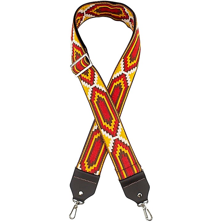 Henry Heller Vintage Series Banjo Strap Red | Guitar Center