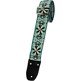 Henry Heller Jacquard Series Guitar Strap Mint