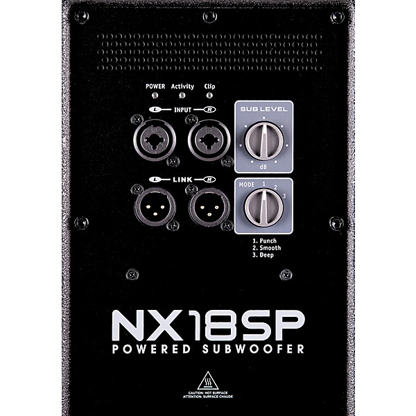 Yorkville NX18SP 18" Powered Subwoofer