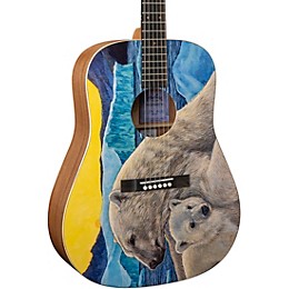 Martin Biosphere III Dreadnought Acoustic Guitar Polar Bear