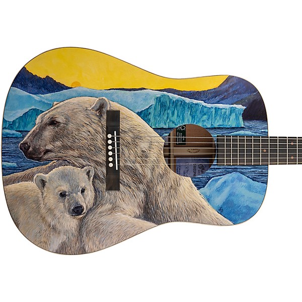 Martin Biosphere III Dreadnought Acoustic Guitar Polar Bear