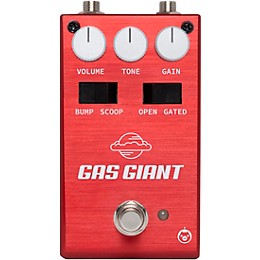 Pigtronix Gas Giant High-Gain Analog Jumbo Fuzz Effects Pedal Red