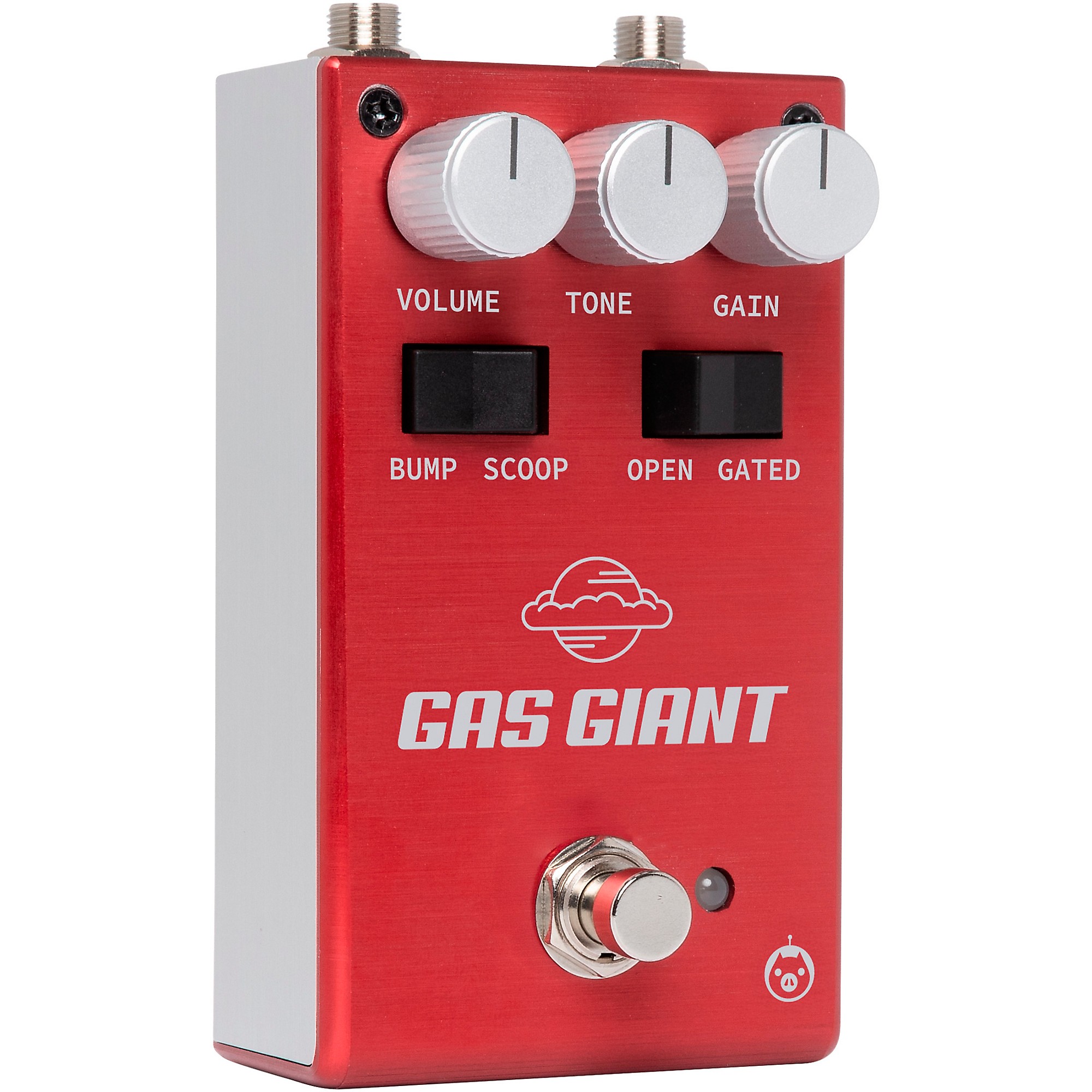 Pigtronix Gas Giant High-Gain Analog Fuzz Effects Pedal Red