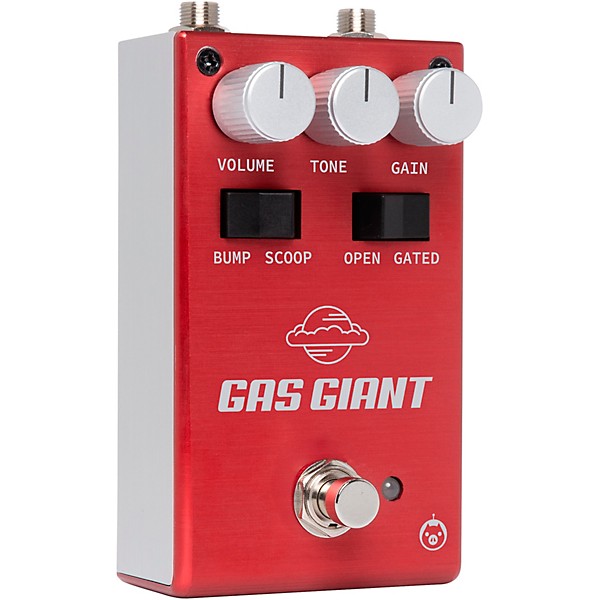 Pigtronix Gas Giant High-Gain Analog Jumbo Fuzz Effects Pedal Red