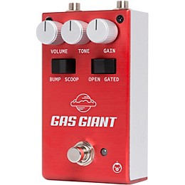 Pigtronix Gas Giant High-Gain Analog Jumbo Fuzz Effects Pedal Red