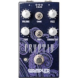 Wampler Cryptid Fuzz Effects Pedal Purple