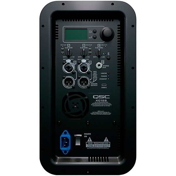 QSC Active 3-Way Column Loudspeaker With Cover, White