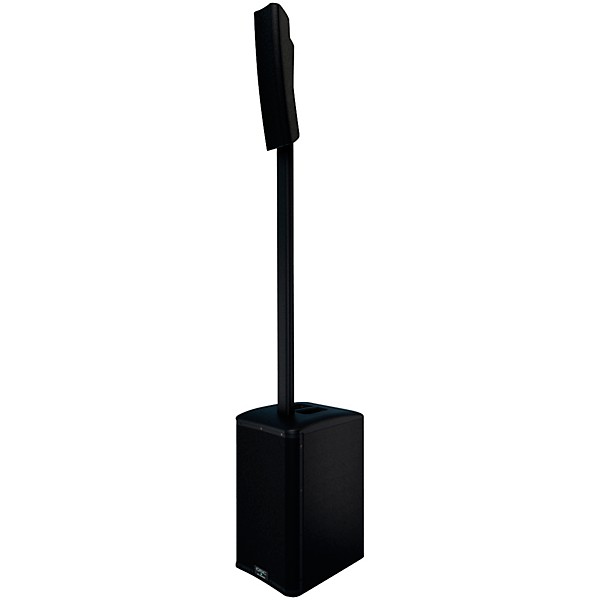 QSC Active 3-Way Column Loudspeaker With Cover, Black