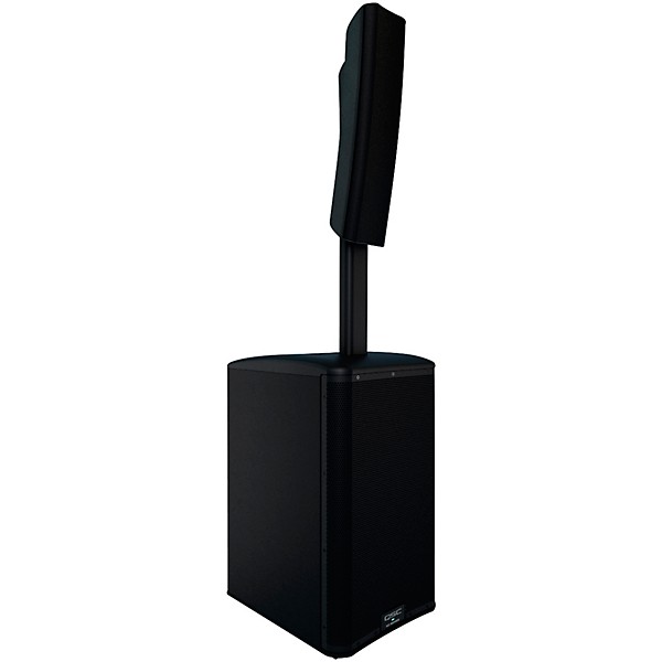 QSC Active 3-Way Column Loudspeaker With Cover, Black